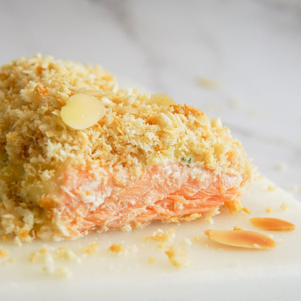 Baked Almond Crusted Salmon (Chilled - Heat to Serve)