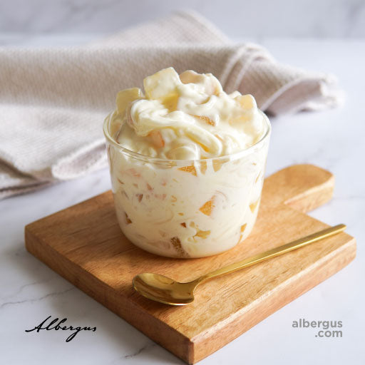 Buko Jello with Lychees (Chilled - Ready To Serve)