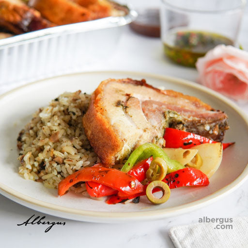 Porchetta with Truffle Rice (Chilled - Heat to serve, 2 days leadtime)