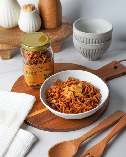 Chicken Adobo Flakes with Lemongrass