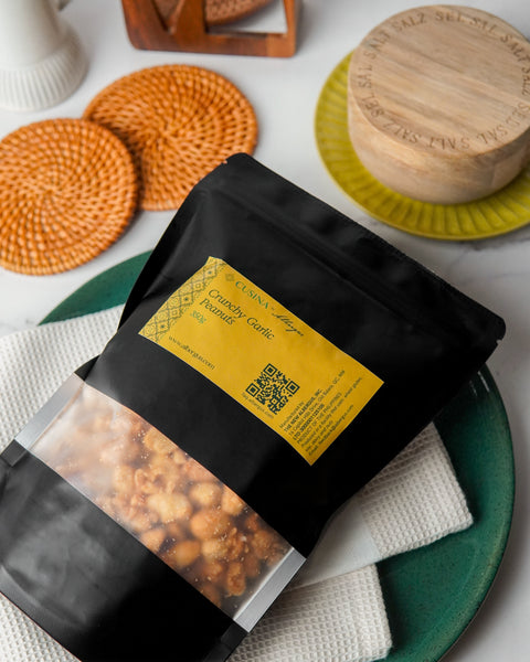 Crunchy Garlic Peanuts