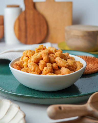 Crunchy Garlic Peanuts