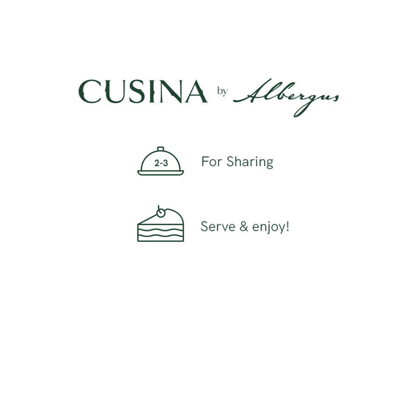 Chocolate & Cranberry Bread Pudding with Vanilla-Rum Cream (Chilled - Ready to Serve, 3 days leadtime)