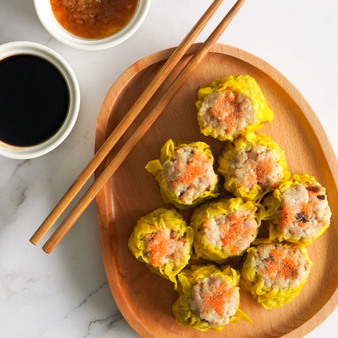 Pork & Shrimp Dumpling with Ebiko (Frozen - Heat to Serve)