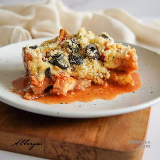 Baked Chicken Parmigiana (Chilled - Heat to Serve, 2 days leadtime)