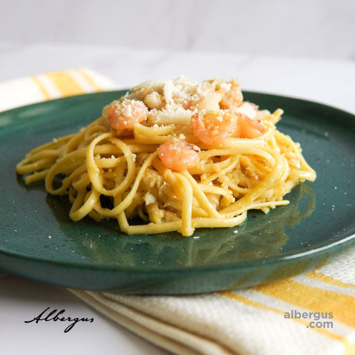 Linguine Aglio Olio with Seafood (Chilled- Heat to Serve, 1 day leadtime)